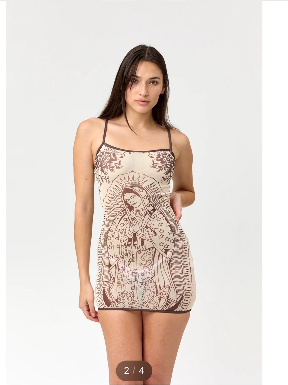 Ed Hardy Mary Mesh Cover Up